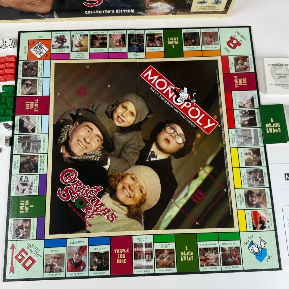 Parker Brothers 2007 A Christmas Story Board Monopoly Game Collector’s Edition C - Picture 6 of 8